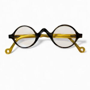 Morgenthal Frederics Lifesaver OV 44 4023 Yellow Tortoiseshell Frames NWT France